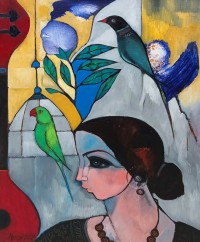 Abrar Ahmed, 18 x 24 Inch, Oil on Canvas, Figurative Painting, AC-AA-627